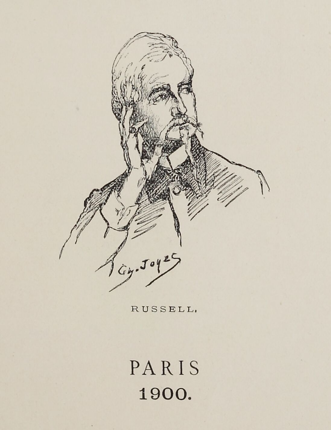 Portrait de Henri Russell, extrait de Cent ans aux Pyrénées
