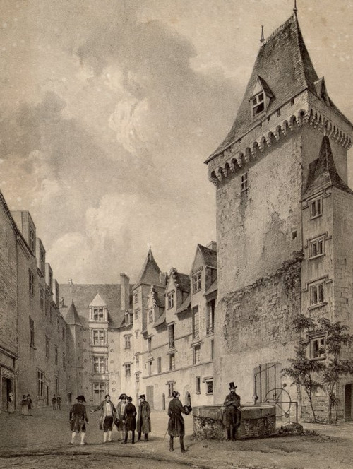 Cour du Château de Pau, por Jacottet. Tomo 1, página 85