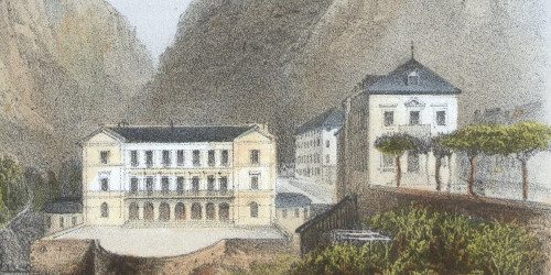 Les Pyrénées en miniature / dessiné d'après nature et lithographié par Gorse
