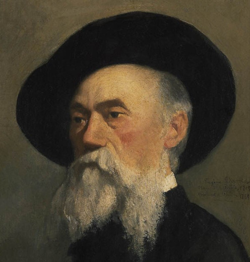 Portrait d'Eugène Devéria, par Victor Galos