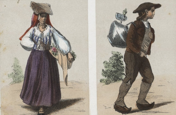 Costumes des Pyrénées, par Gorse