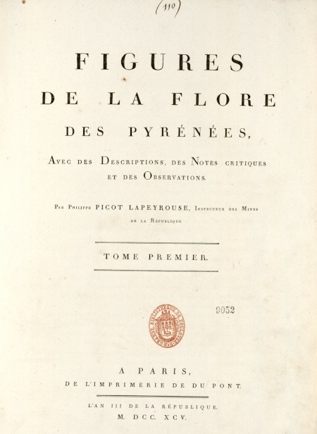 Figures de la flore des Pyrénées, par Picot de Lapeyrouse